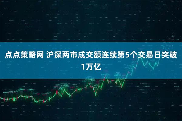 点点策略网 沪深两市成交额连续第5个交易日突破1万亿